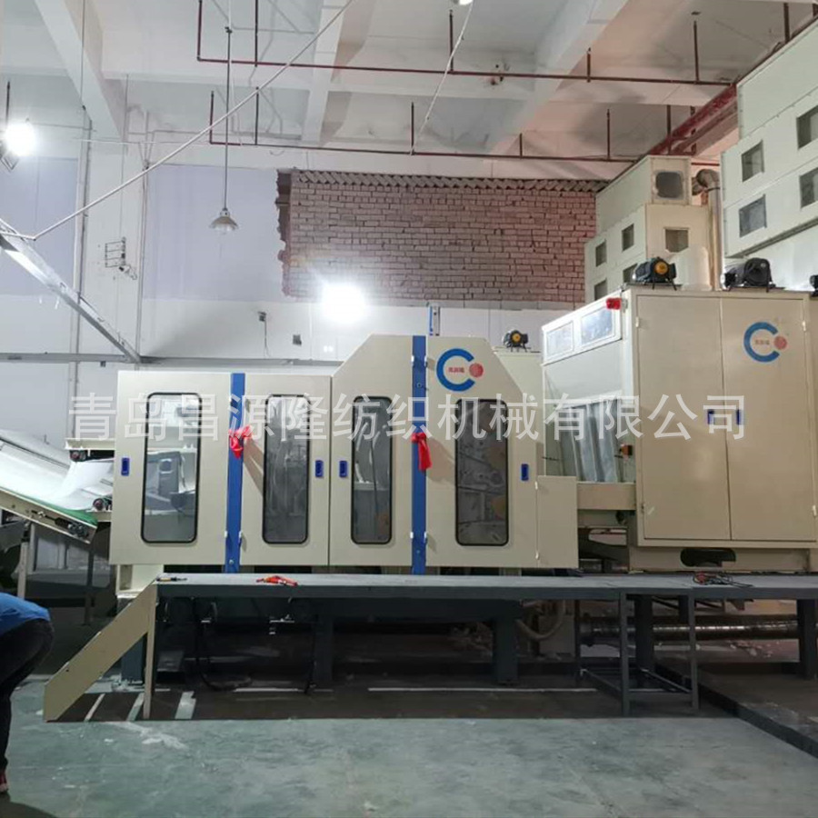 梳理机 无纺设备 单锡林双道夫梳理机 CYL 双锡林双道夫梳理机