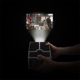 Новый мобильный проектор ручной работы DIY Second -Generation Small Holographic Projection Projector