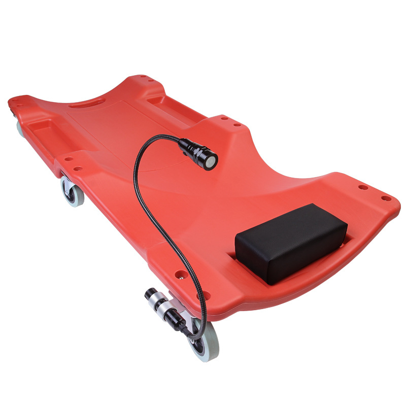 Tabla de Reparación de Automóviles Reforzada con Luz, Herramienta Especial para Mantenimiento de Automóviles y Mantenimiento del Chasis de Scooters, Venta al Por Mayor del Fabricante