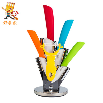 Manufactor Direct selling Zirconia Ceramic knife Six piece set household kitchen thickening 3456 kitchen knife fruit tool