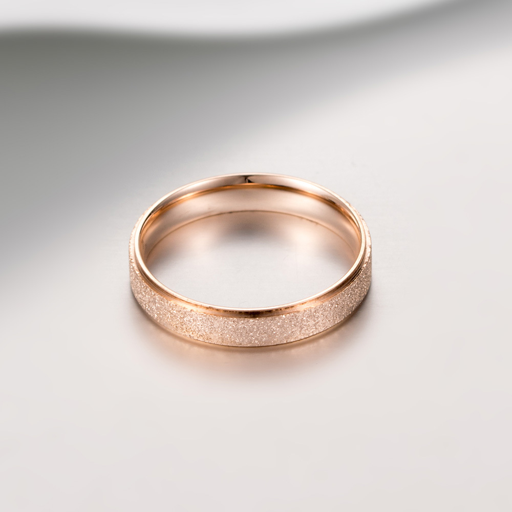 Rings Classification Simple Style Round Titanium Steel Rings Polishing Stainless Steel Rings
