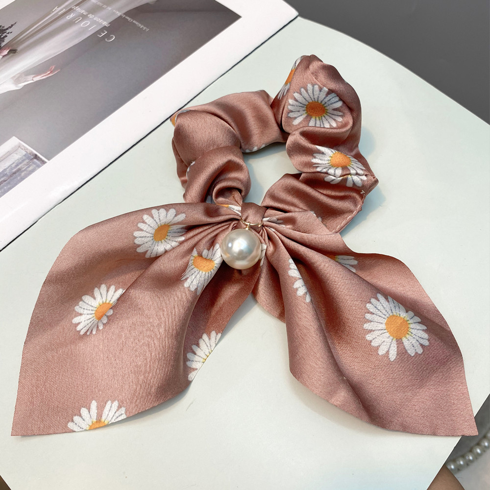 Chiffon Bow Hair Scrunchies display picture 20