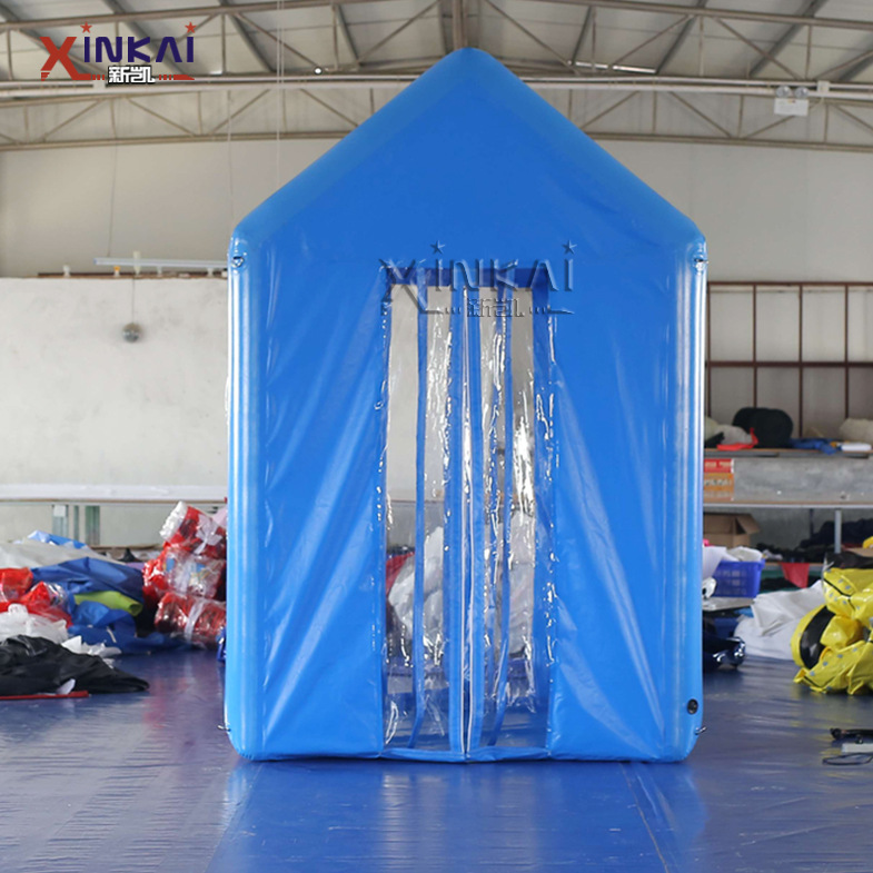 批发定制洗消隔离帐篷气模 防疫小区医疗消防应急消毒棚 消毒通道