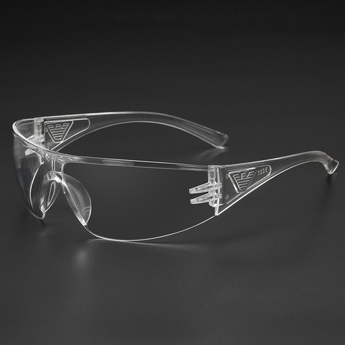 Outdoor civil protective goggles, anti-saliva splash, anti-dust and sand, welding protective transparent shutters