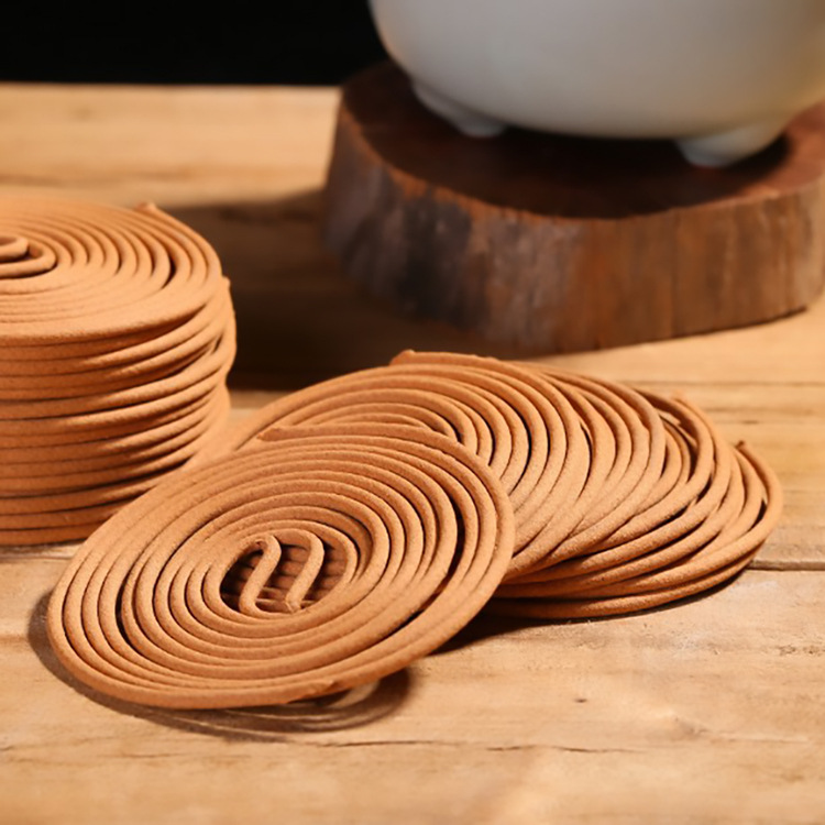 厂家沉香檀香烟供盘香礼佛供佛香4/12/24小时 印尼粘粉制香粉批发