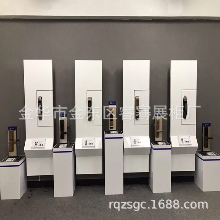 干果柜 可定制彩妆展柜 密码锁展柜 水龙头展示柜 浙江金华展柜厂