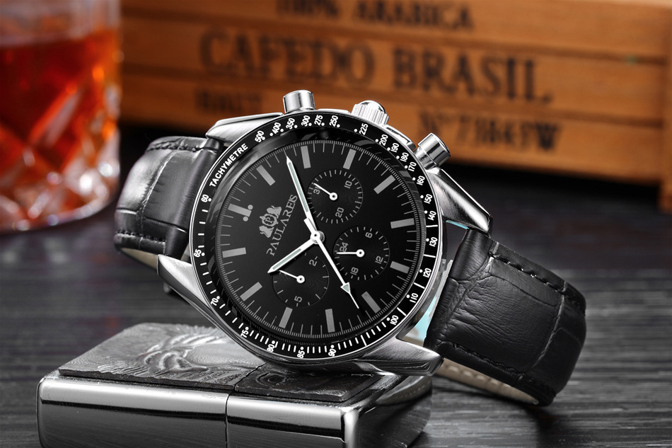 Fully Automatic Mechanical Multi-Function Strong Luminous Steel Strap Men's Watch AUTOMATIC WATCH_voghion.com