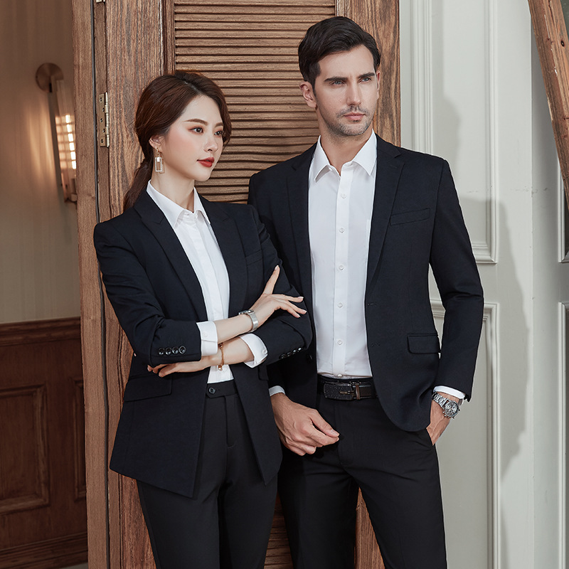 Men's professional elastic black set