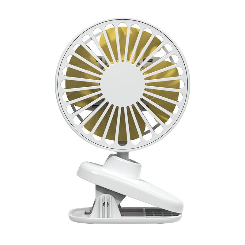 new pattern Fan Mini Desktop student portable Mute usb Rechargeable desktop 360 Clamp Desktop Fan