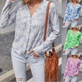 2022欧美跨境女装eBay亚马逊wish秋冬新款休闲宽松毛衣针织开衫女