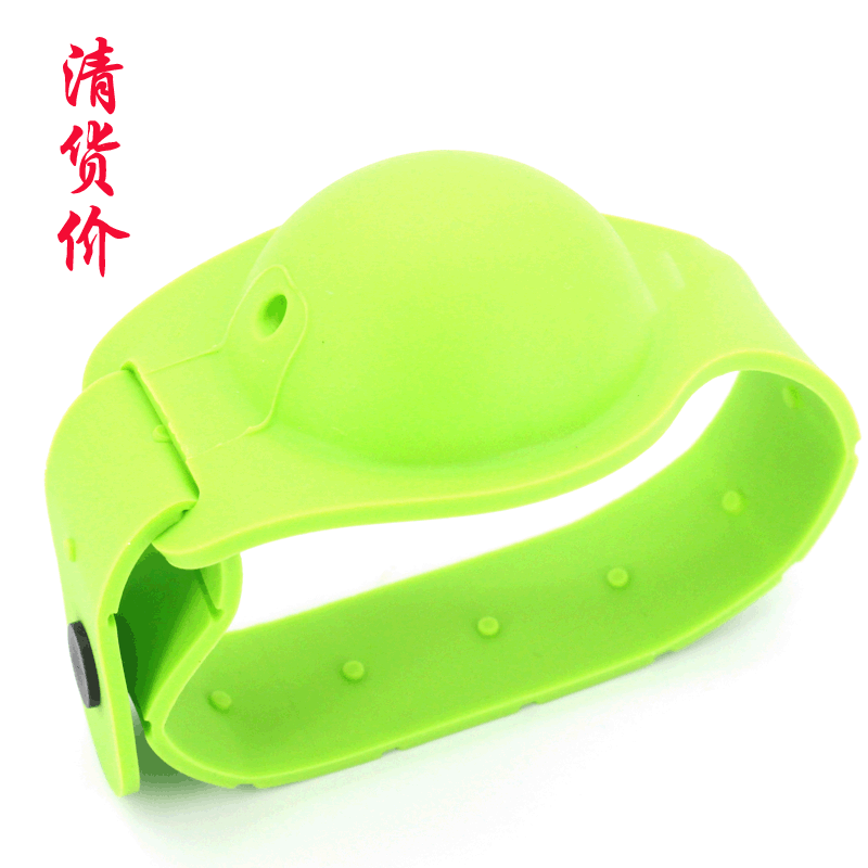 Portable disposable silicone squeeze han...