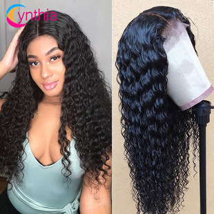 Tpart T Type Header Natural Color Kinky Curly Curly Wig Curly Hair Wig Live