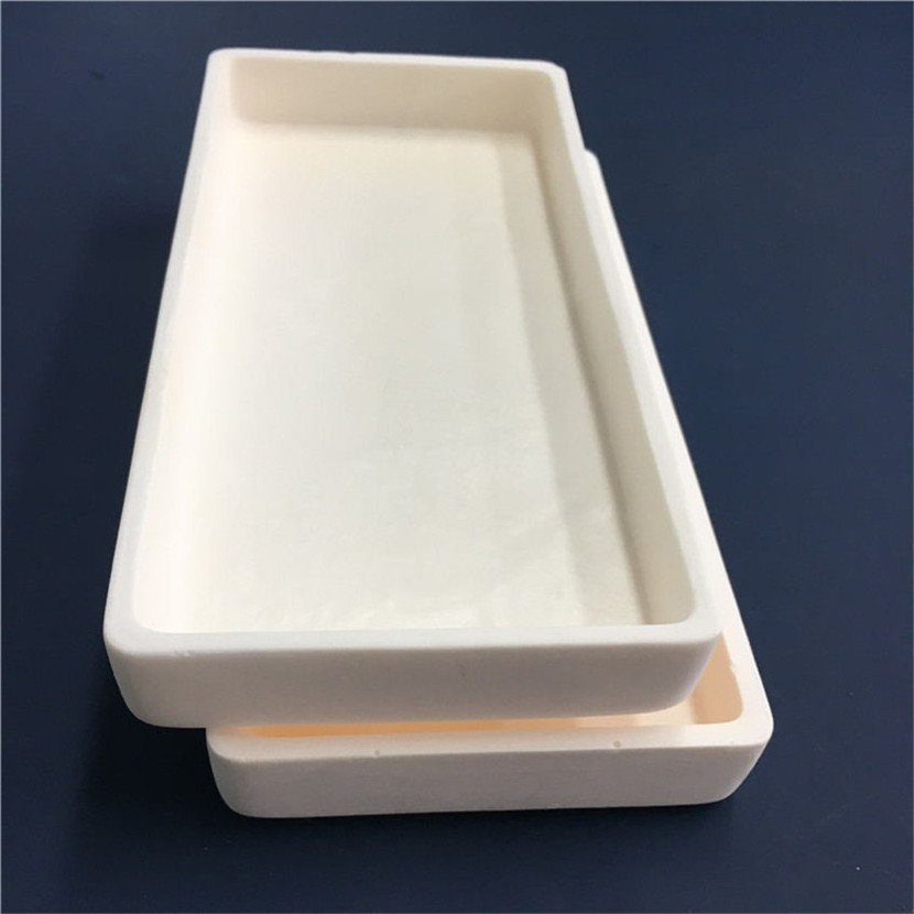 厂家定制刚玉匣钵 99.5% 氧化铝陶瓷舟 现货尺寸供应