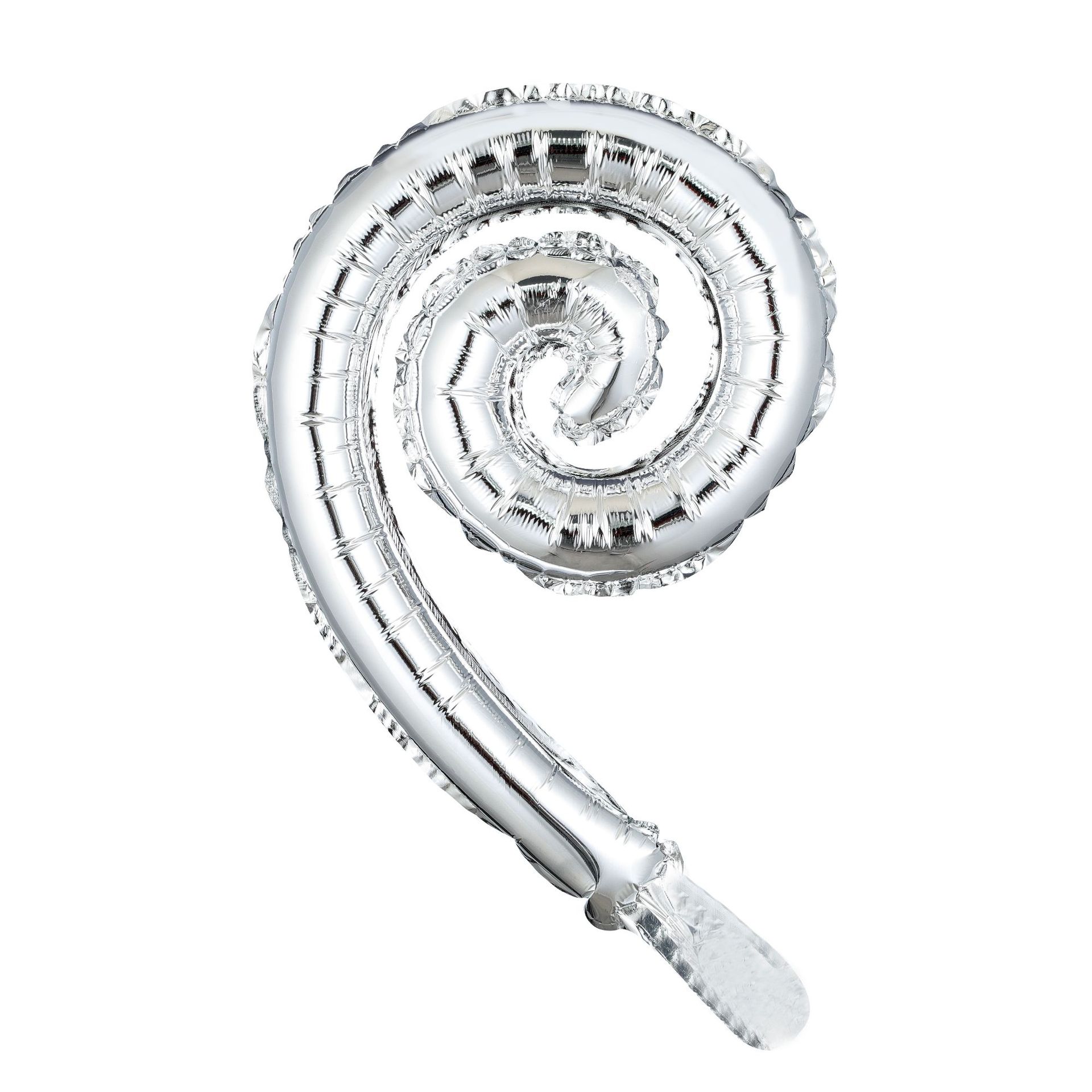 螺旋球双卷银色