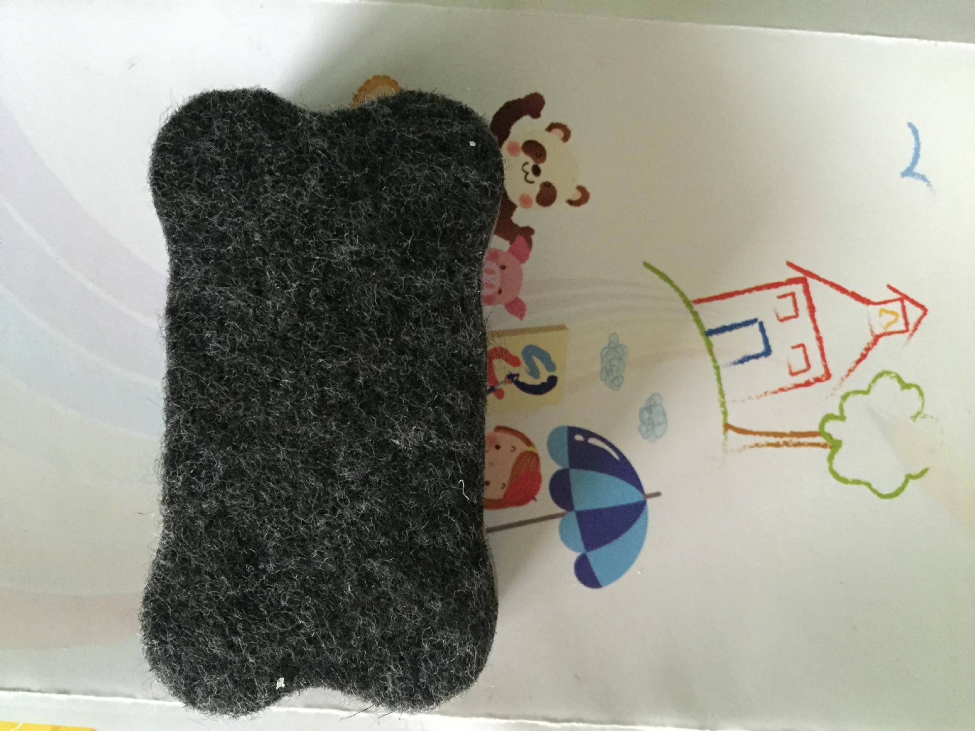 双面磁性儿童画板小黑板配件磁性白板擦礼包配件