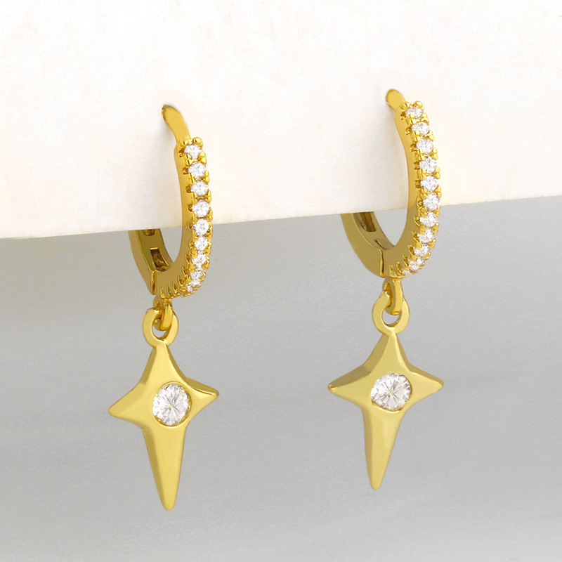 Fashion Exaggerated Simple Retro Devil's Eye Earrings display picture 3