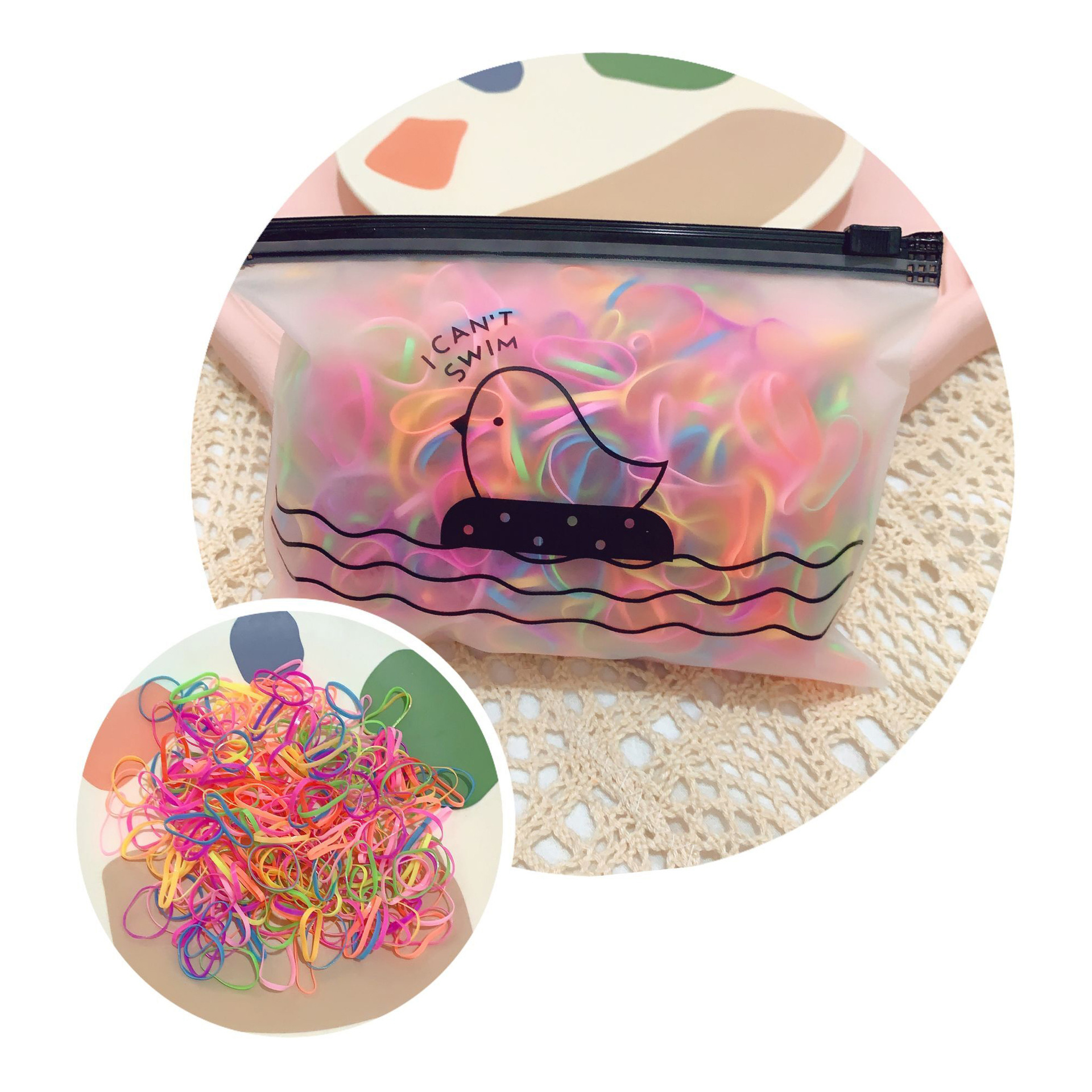 Bird bag candy color