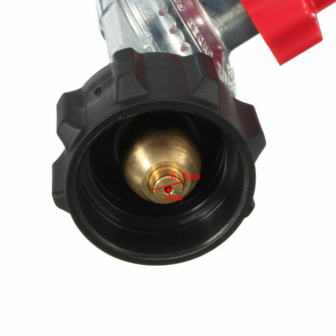 20PSI Adjustable Propane Gas Regulator BBQ Grill Burner Wok Fryer 4.5