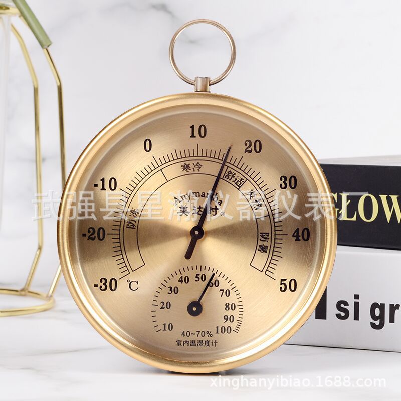 壁挂式温度计温湿度计高精度家用婴儿房温度表温度计高