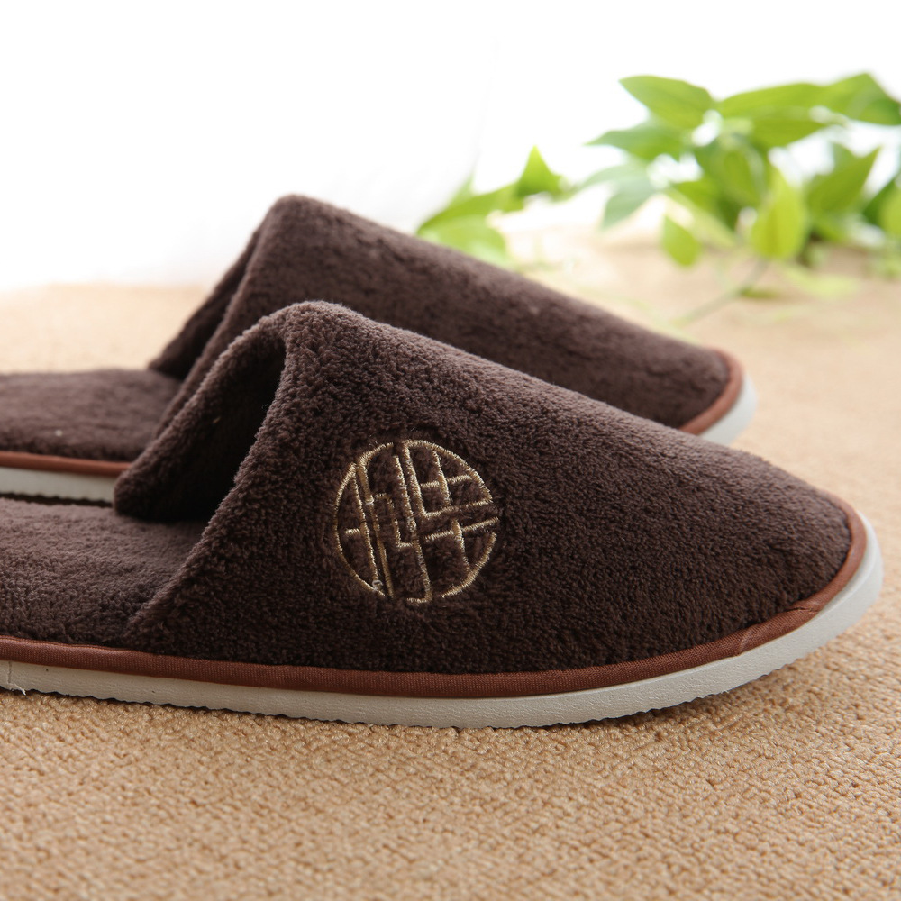 酒店一次性拖鞋 外出旅行居家待客拖鞋 反复干洗防滑居家拖鞋|ru