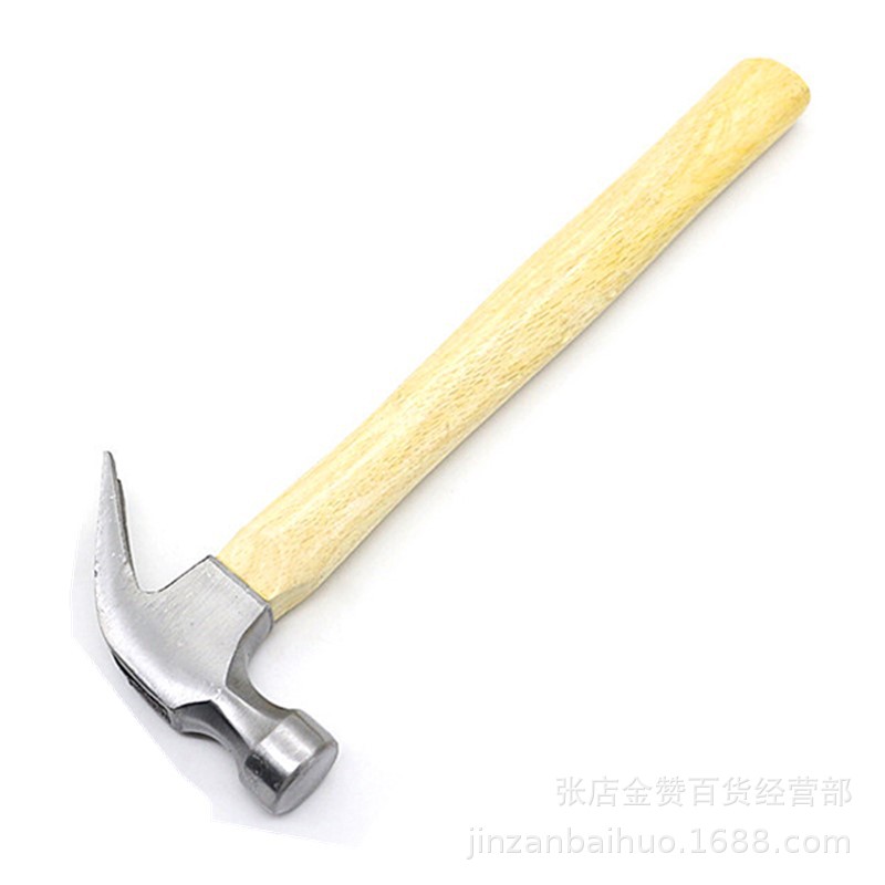 【0.5木柄羊角锤】铁锤  便携式小铁锤 五金工具 十元日用百货批