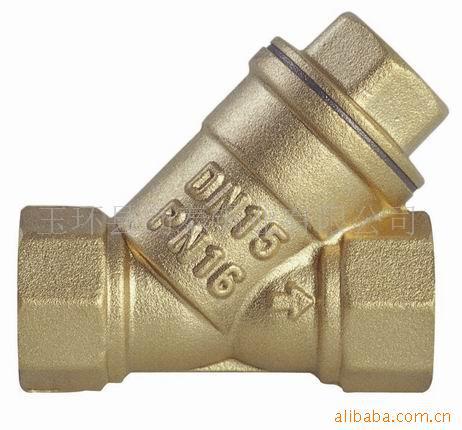 玉环阀门 源头厂家批发 黄铜过滤器