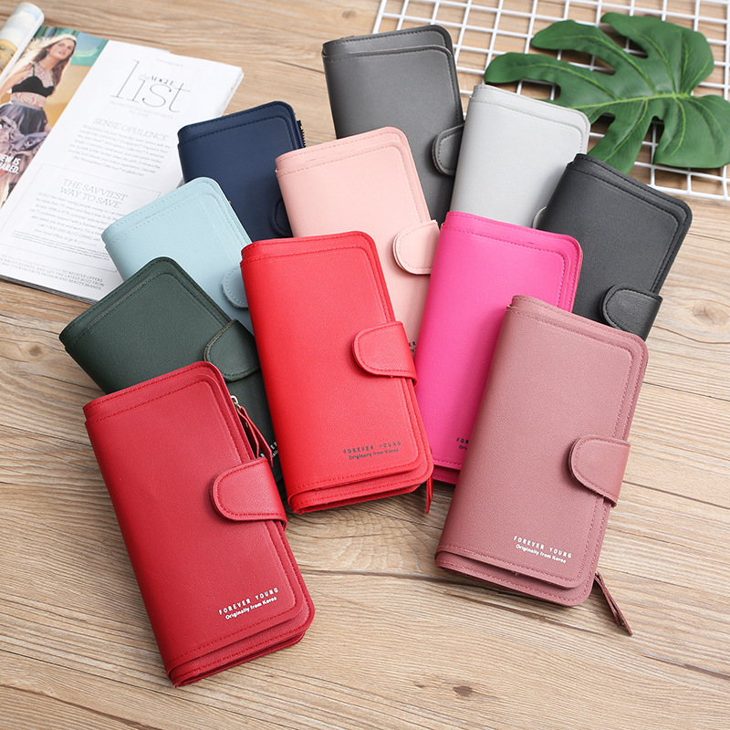 Women's Wallet Tri-fold Clutch Bag Multi-function Card Bag Coin Bag Mobile Phone Bag display picture 23