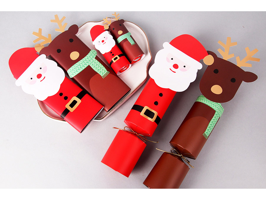 Christmas Santa Claus Deer Paper Party Gift Wrapping Supplies display picture 4