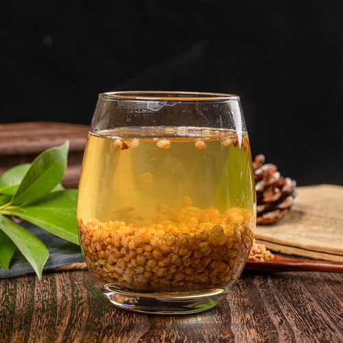 Canned yellow tartary buckwheat tea, wheat-flavored tartary buckwheat tea, yellow tartary buckwheat tea, herbal tea, supports fast delivery