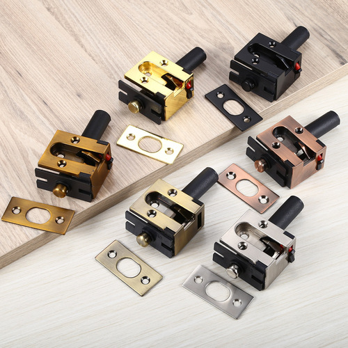 Door security hidden anti-theft chain hotel door invisible anti-theft buckle engineering gate control hotel wooden door invisible door buckle