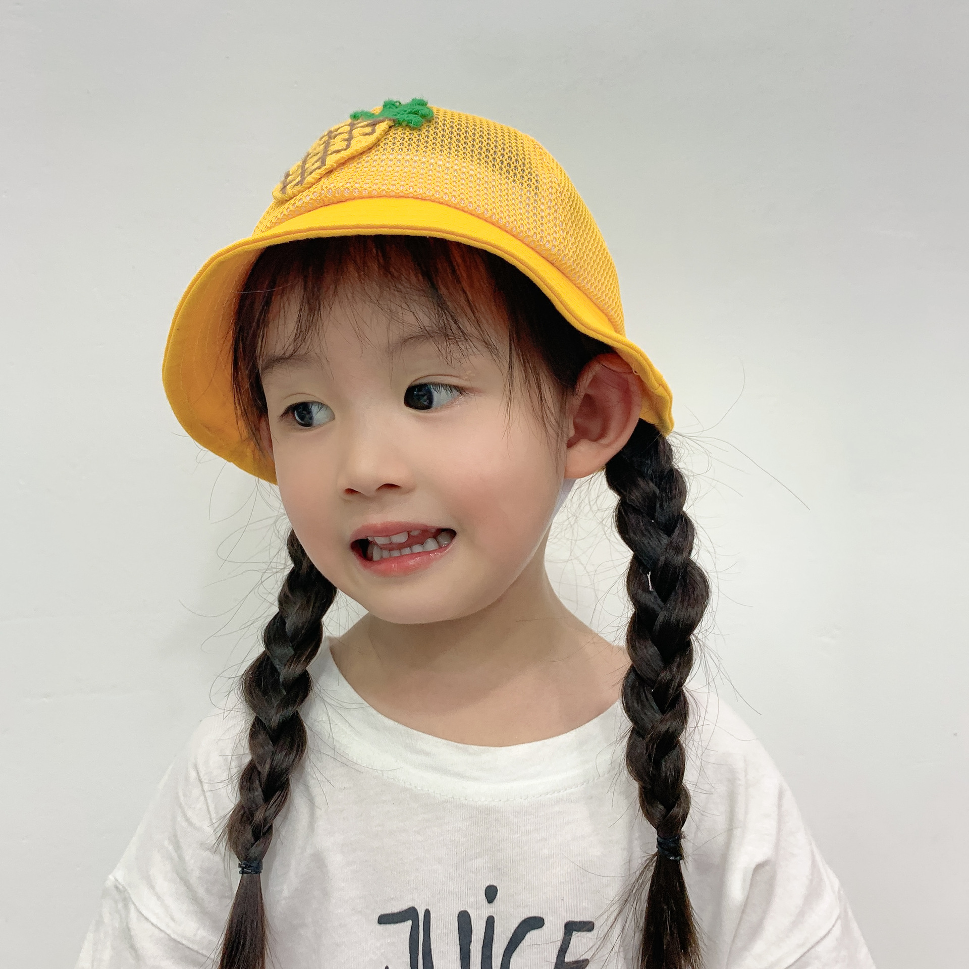 fruit printing breathable mesh hat  NSCM41290