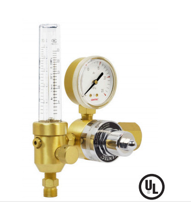 美国捷锐GENTEC 195HE-80L 氦气用流量计式减压器 钢瓶减压器
