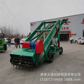 草料装载机图片 牛羊饲草取料机 皮带式取料机