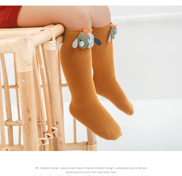 Chaussettes Pour Enfants Automne Et Hiver Nouvelle Poupée De Bande Dessinée Bas De Bébé Tube Chaussettes En Coton En Vrac En Gros display picture 5