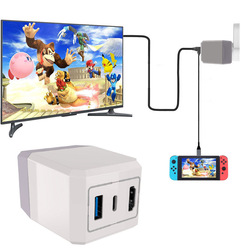 Switch fire cow base host charging Type C/Switch TV mode Android mobile phone screen JYS-NS182 Switch fire cow base host charging Type C/Switch TV mode Android mobile phone screen JYS-NS182
