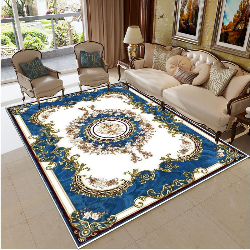 厂家批发现代欧式地毯客厅 长方形茶几沙发床边地毯卧室地毯 地垫|ms