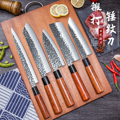 Manufactor goods in stock Forged Sande Chef household kitchen knife Forged cook Japanese Cooking knife Sushi Knife