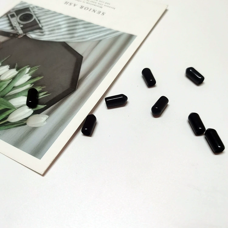 Обруч для волос Кожаный чехол для ног Пластиковый резиновый чехол для ног 5.5mm резиновый чехол для ног DIY ювелирные аксессуары