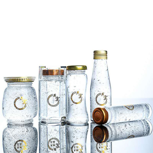 Wholesale manufacturer 100ML bird's nest bottle, honey jar, jam jar, sealed glass bottle, caviar bottle, and filling bottle