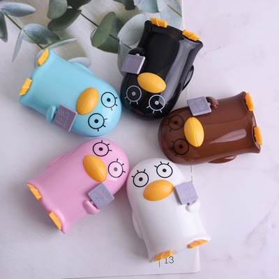 KL8003卡通隱形眼鏡盒立體隱形伴侶護理盒 個性美瞳盒子