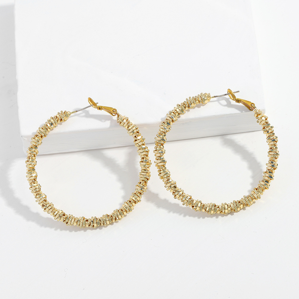 Fashion Circle Earrings display picture 4