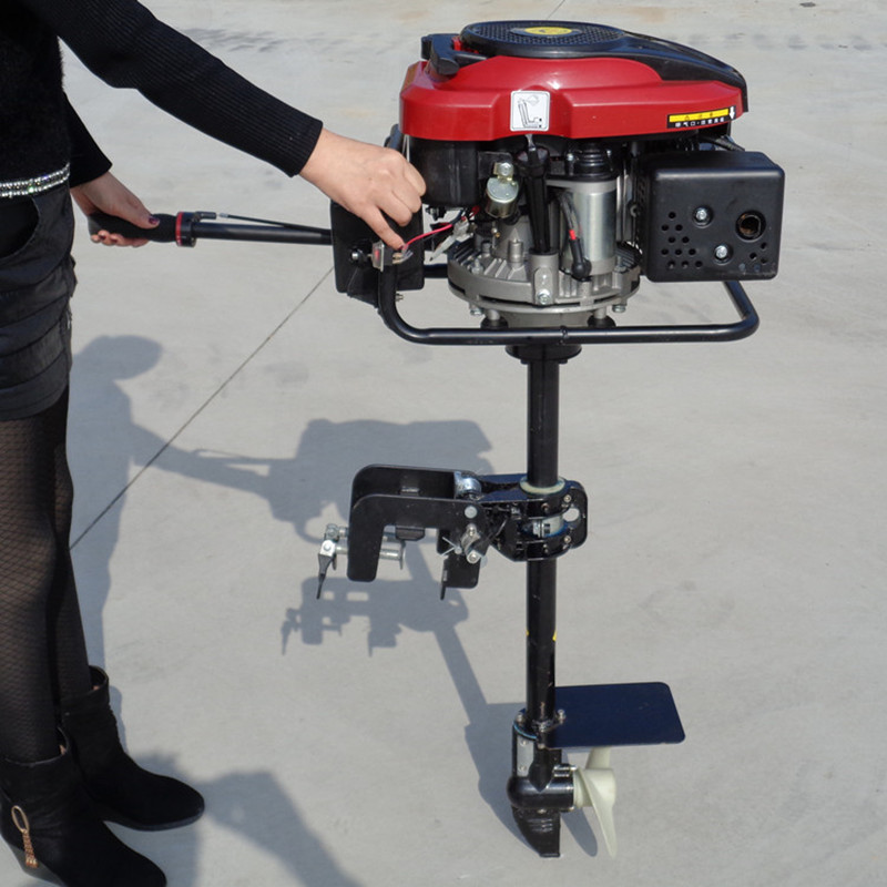 江苏徐州小型船挂机 四冲程性价比高 经济的船用挂桨机 直销