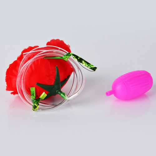 Cross-border Amazon April Fools' Day trick prank spraying water flowers creative prank spraying roses toys