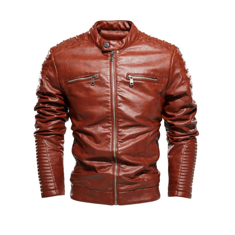 Veste en cuir homme - Ref 3443776 Image 6