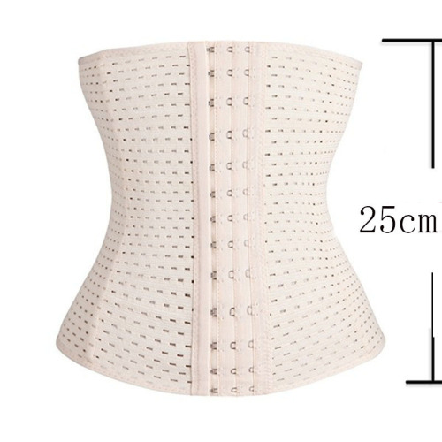 Cross-border Thin Women's Postpartum Correction Breathable Hollow Strong Shaping Belt Three-Breasted Body Girdle