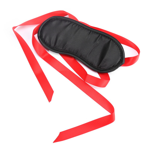 Factory store wholesale erotic products satin blackout eye mask face mask alternative toys game sleep eye mask mask 