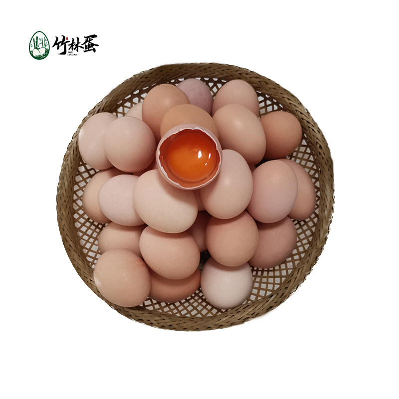 九华山散养土鸡蛋20枚 农家竹林散养柴鸡蛋产地直发 净重900g左右
