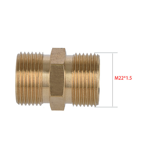 Cross-border exclusive high-pressure pipe adapter for M22/14/15 joints, car wash machine water gun water pipe conversion adapter