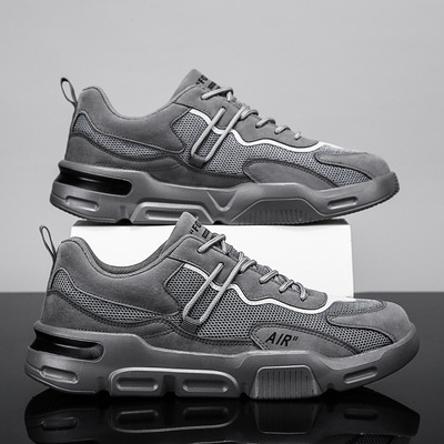 2020夏季秋季潮流时尚男鞋休闲舒适透气网面飞织男士运动鞋跑步鞋