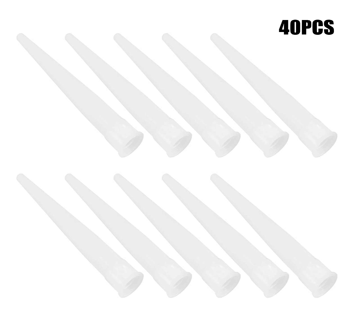 40件套密封胶填缝喷嘴涂抹器标准螺纹底座喷嘴 美缝工具